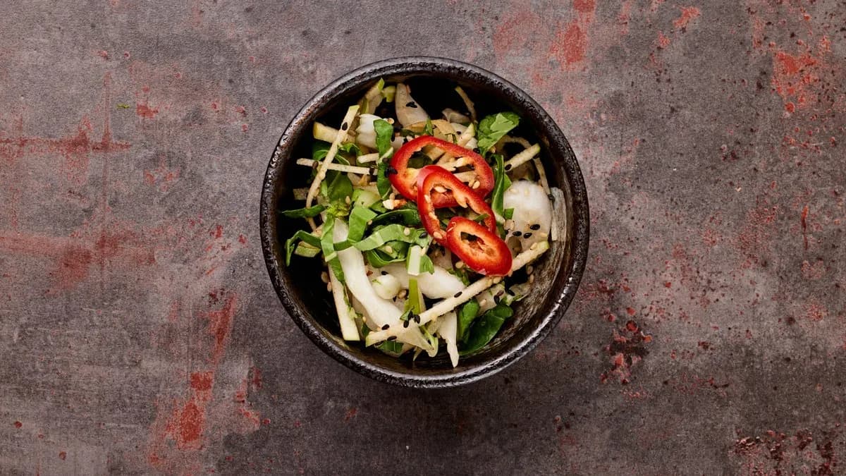 Spicy Bok Choy Salad