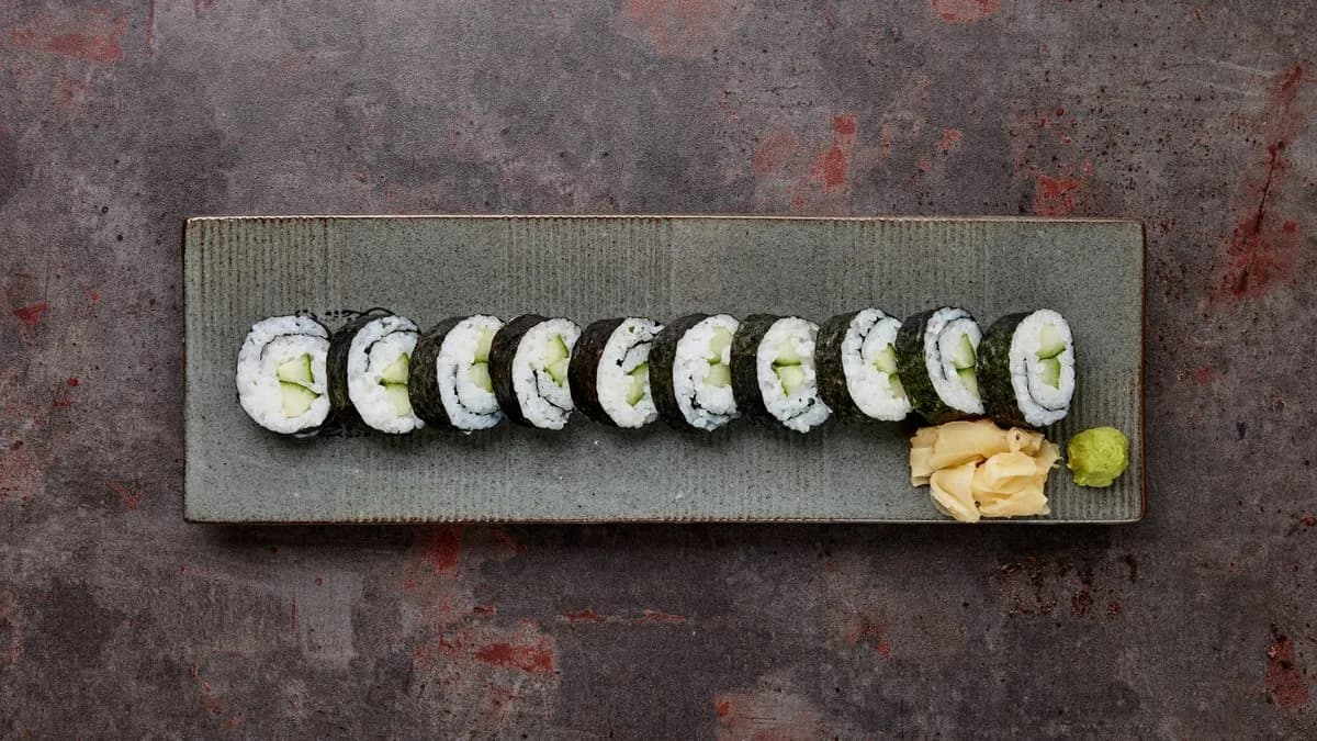 Cucumber hosomaki 10kpl