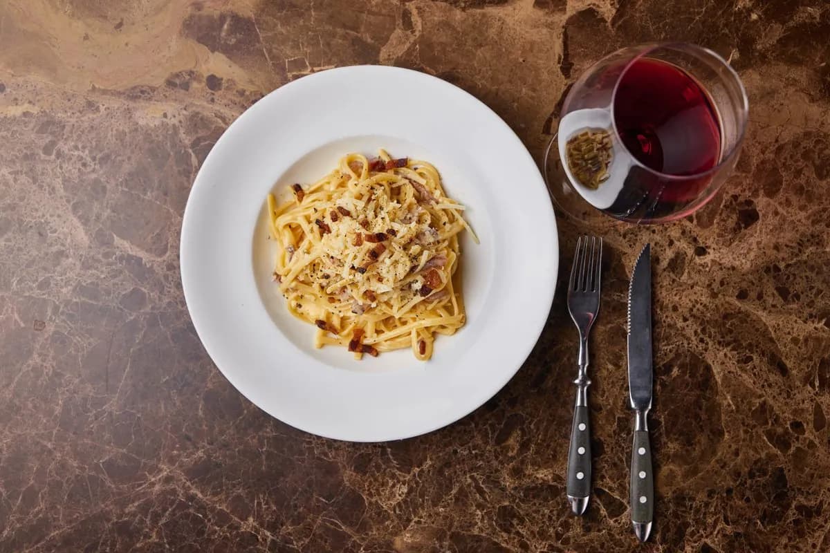 Pasta carbonara