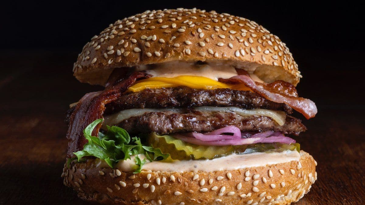 Melted Double Cheese & Bacon