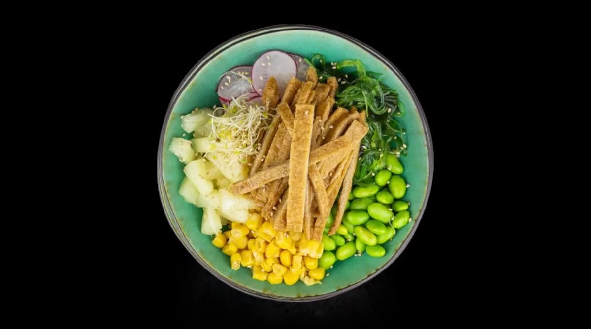 Inari tofu bowl 🌱