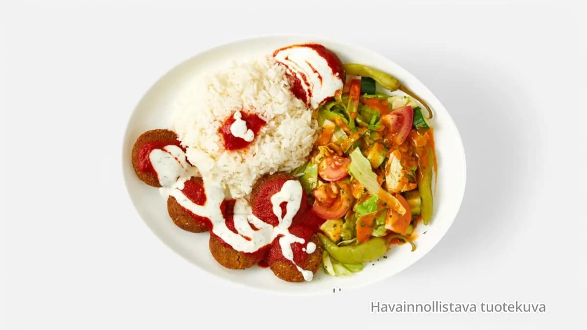 54. Falafel Riisillä