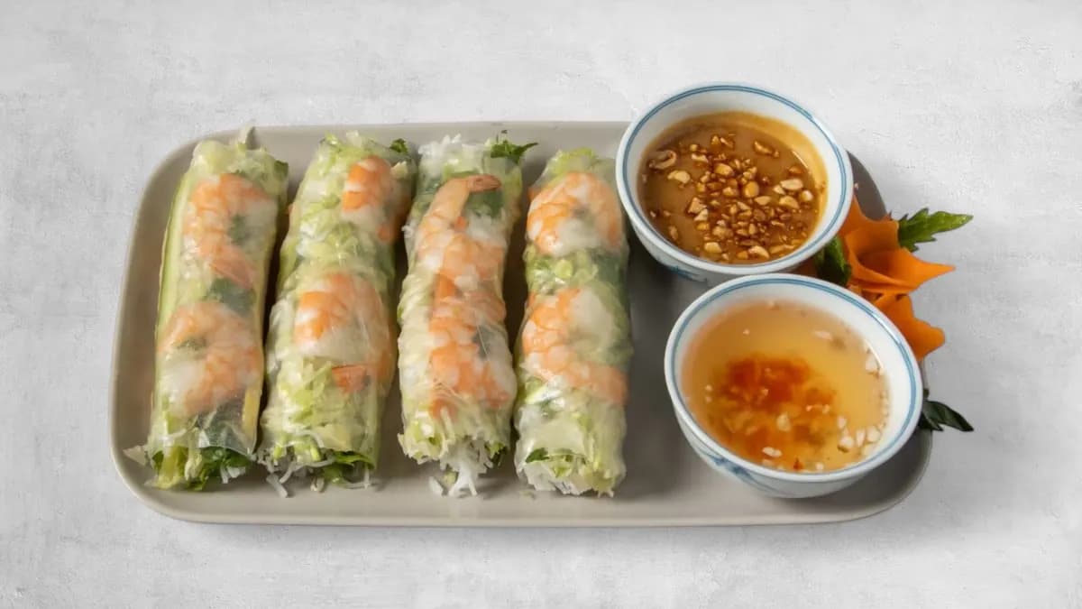 Gỏi cuốn sis. kastikkeen (g, l)