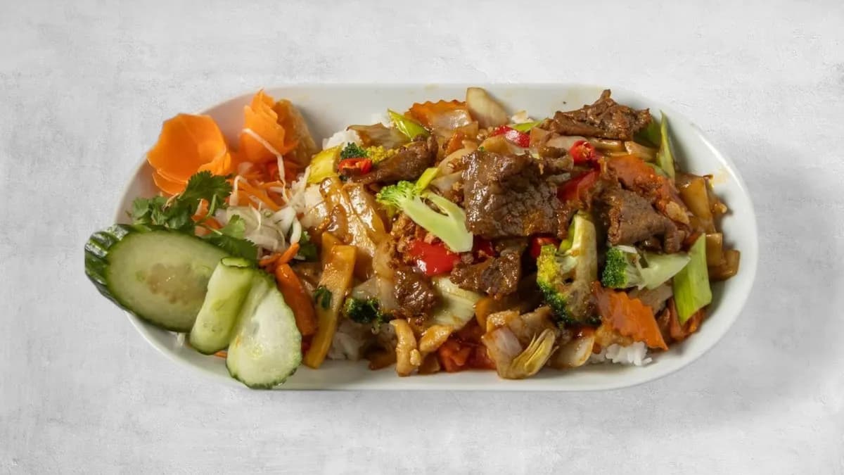 Tulinen kana tai nauta (g, l)