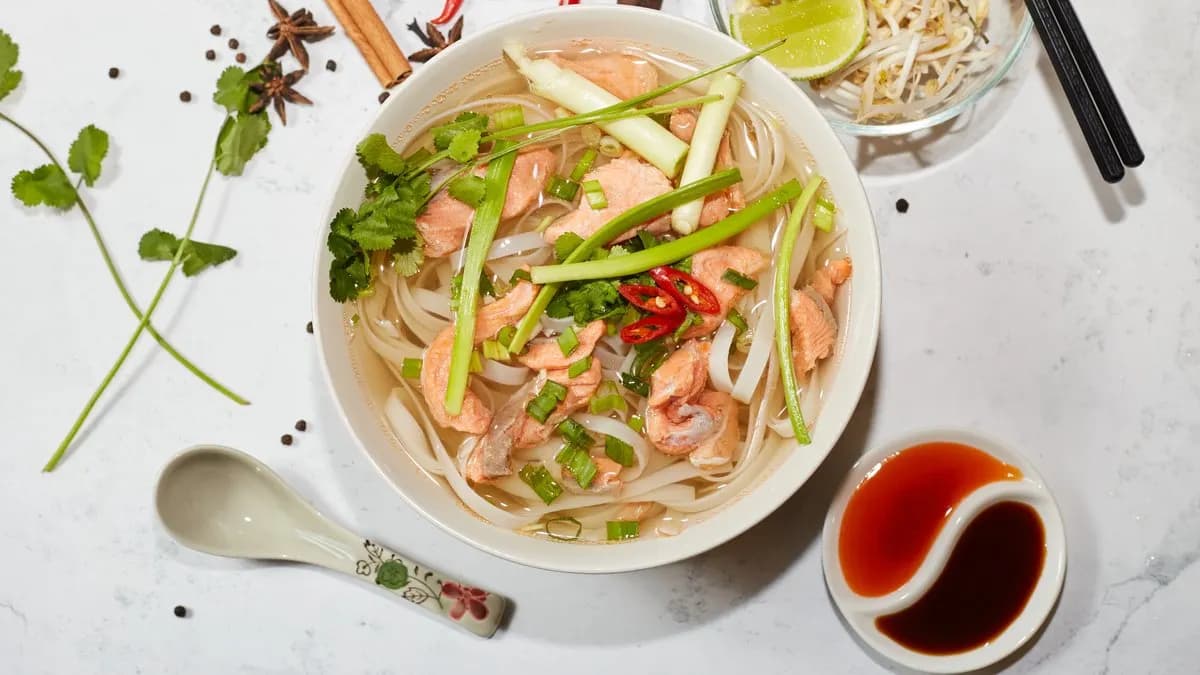 Salmon Pho