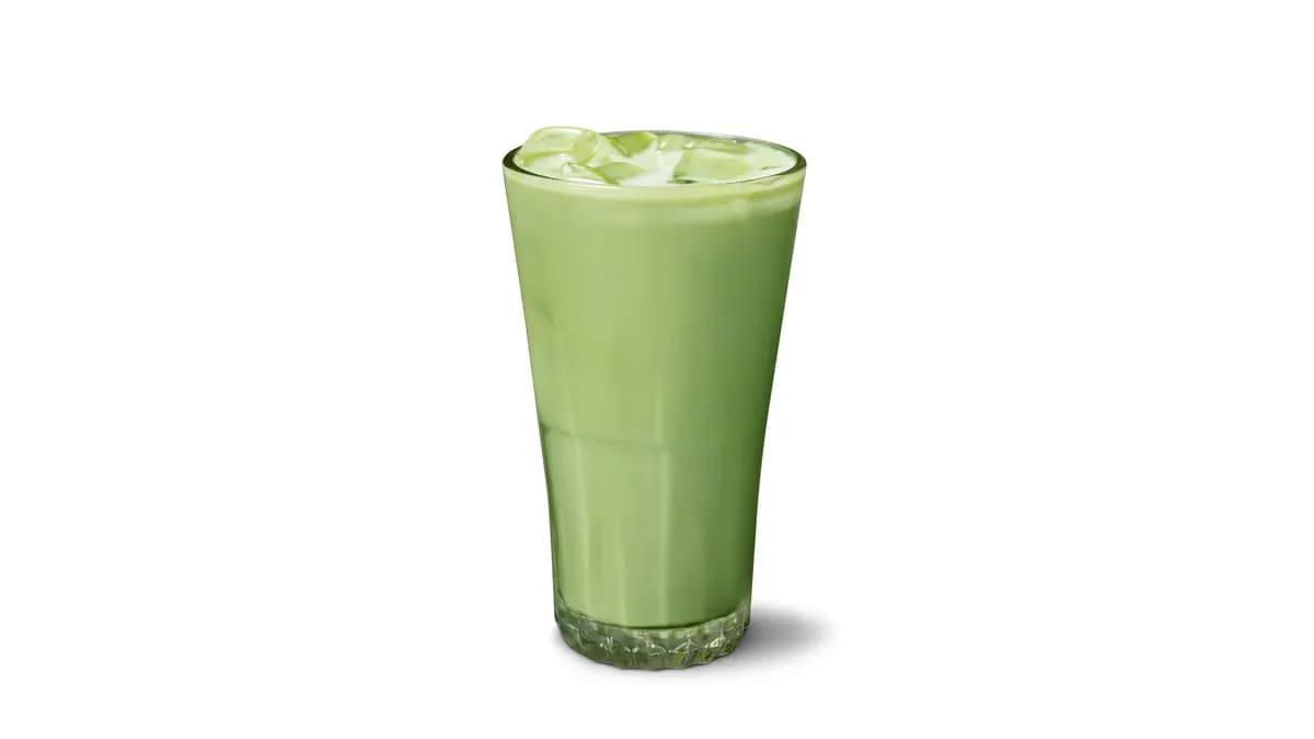 Matcha jäälatte