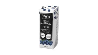 Bonne - Mustikkamehu 0,25 l