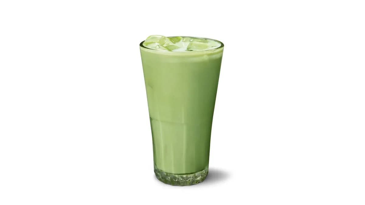 Matcha jäälatte