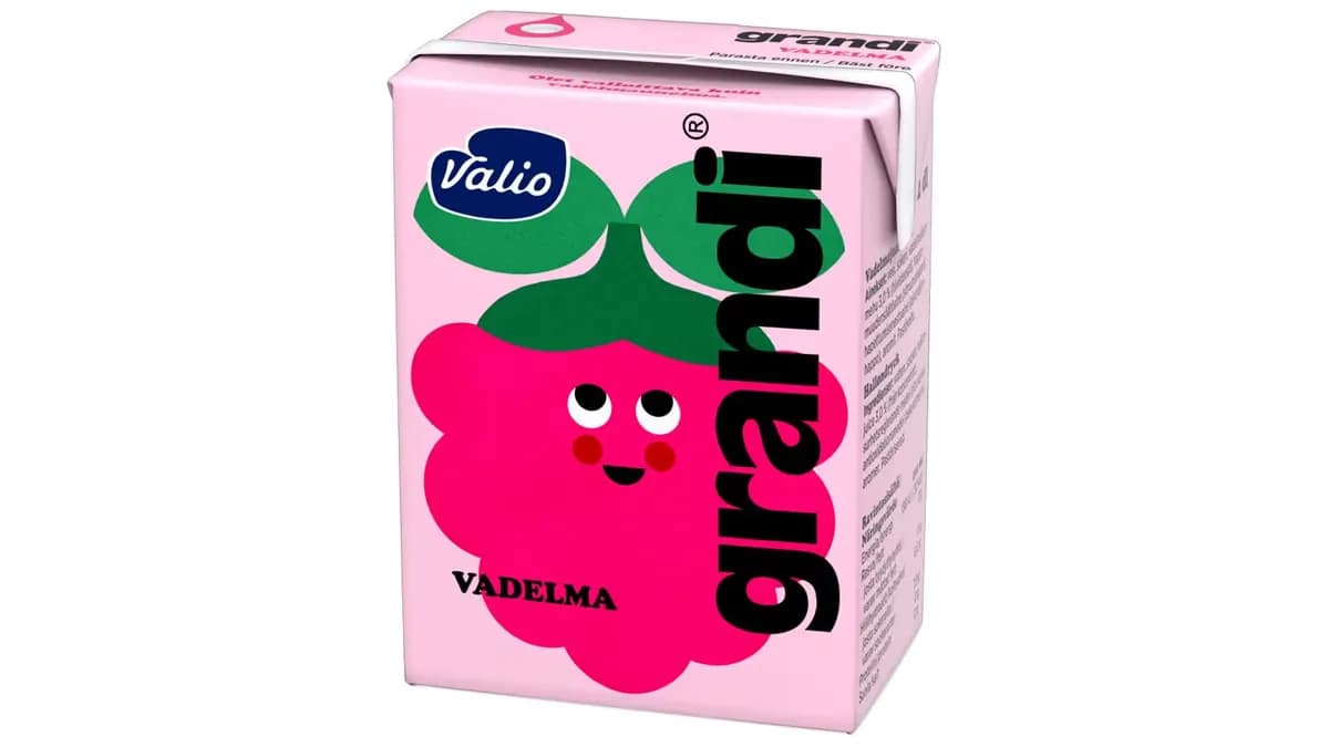 Valio Grandi® 2 dl vadelma