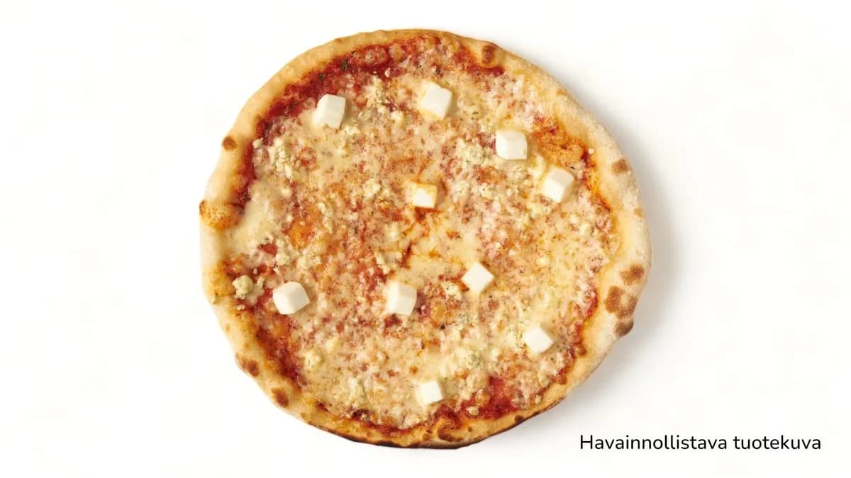 Juusto Pizza Pannupizza