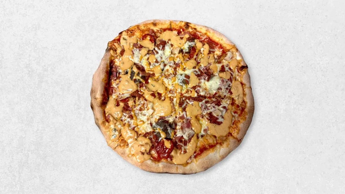 22. Miesten vege pizza