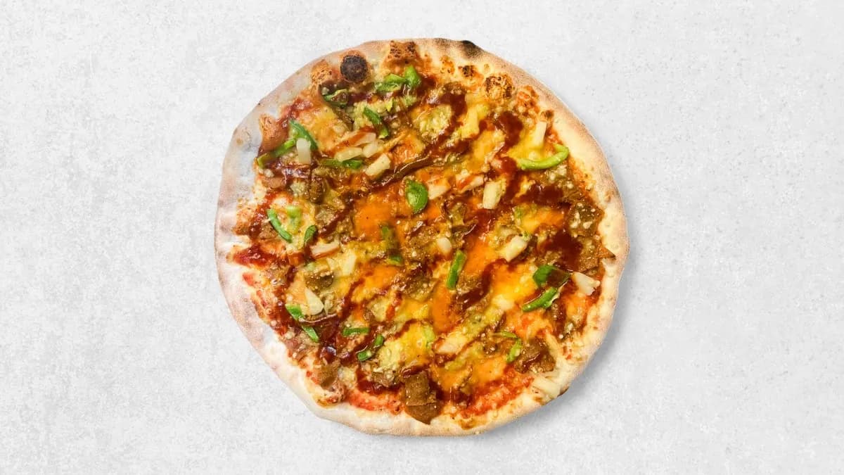 34. BBQ-Vöner perhepizza