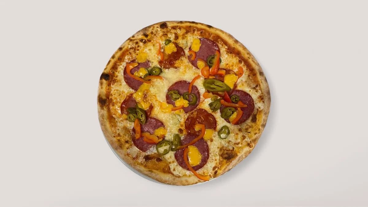 27. Tex Mex pannupizza