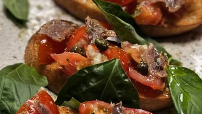 Bruschetta siciliana