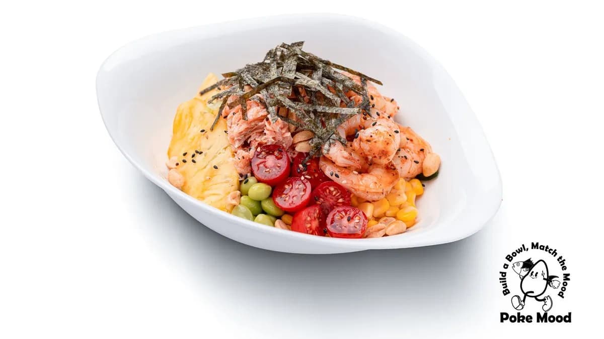 Tiger Prawn & Smoked Salmon Bowl