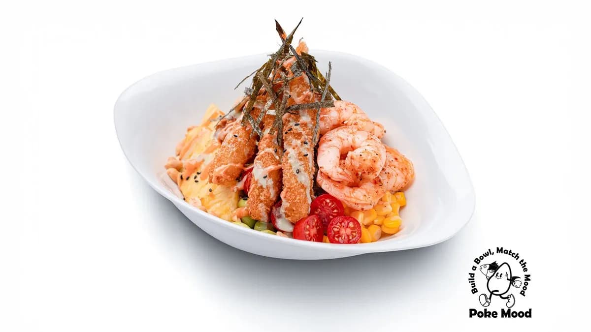Tempura Shrimp & Tiger Prawn Bowl