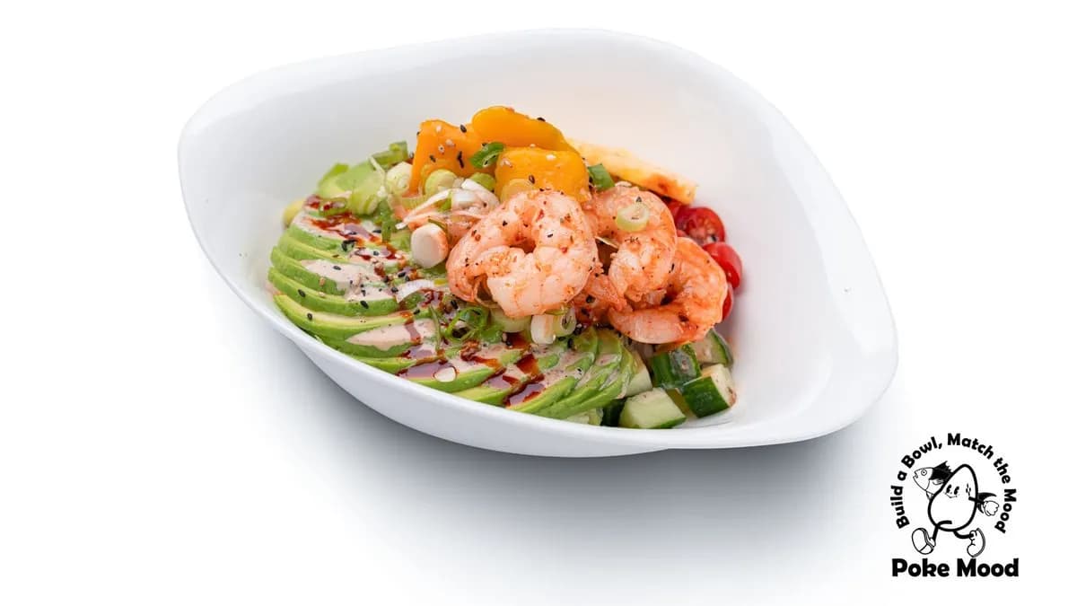Tiger Prawn & Avocado Bowl