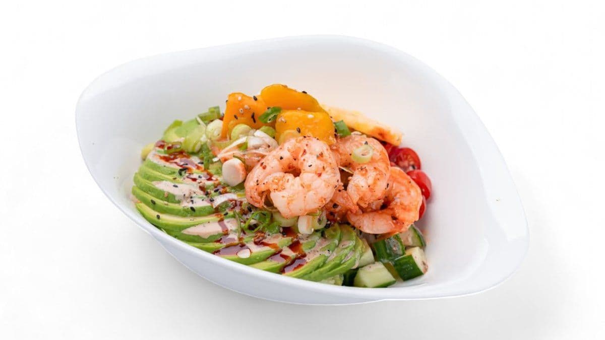 Tiger Prawn & Avocado Bowl