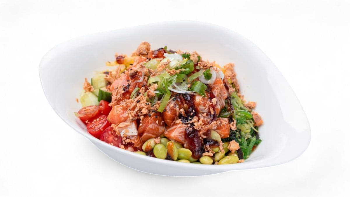 Shoyu Salmon & Spicy Mayo Salmon Bowl