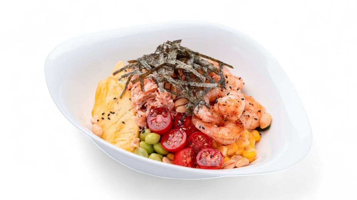 Tiger Prawn & Smoked Salmon Bowl