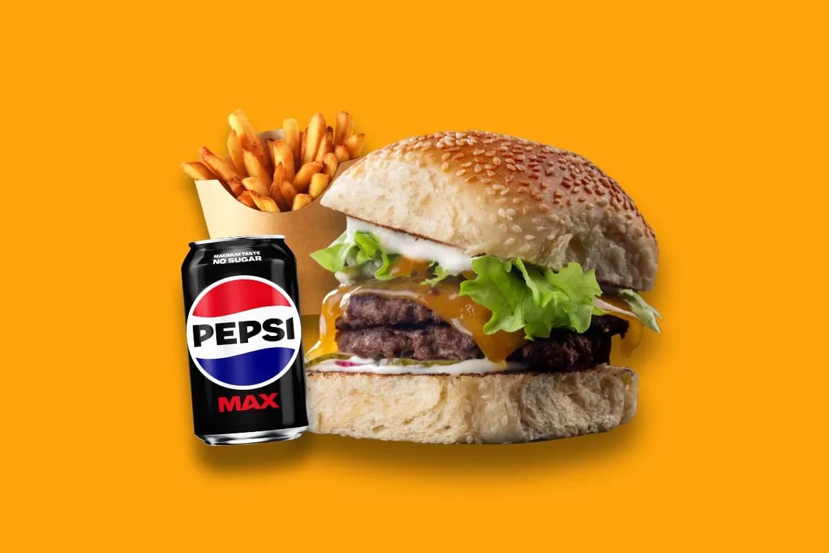 Päivän Pretty Combo: Blue Cheese Burger