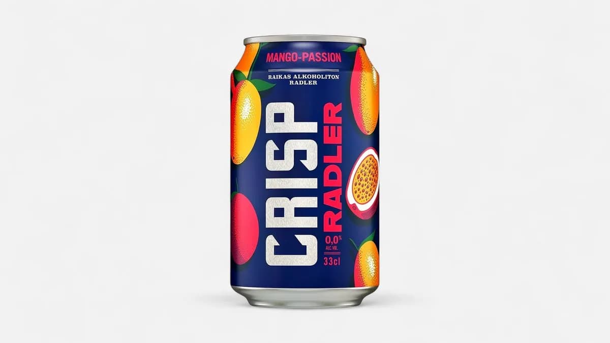 Crisp Radler mango-passion 0,0% 0,33L
