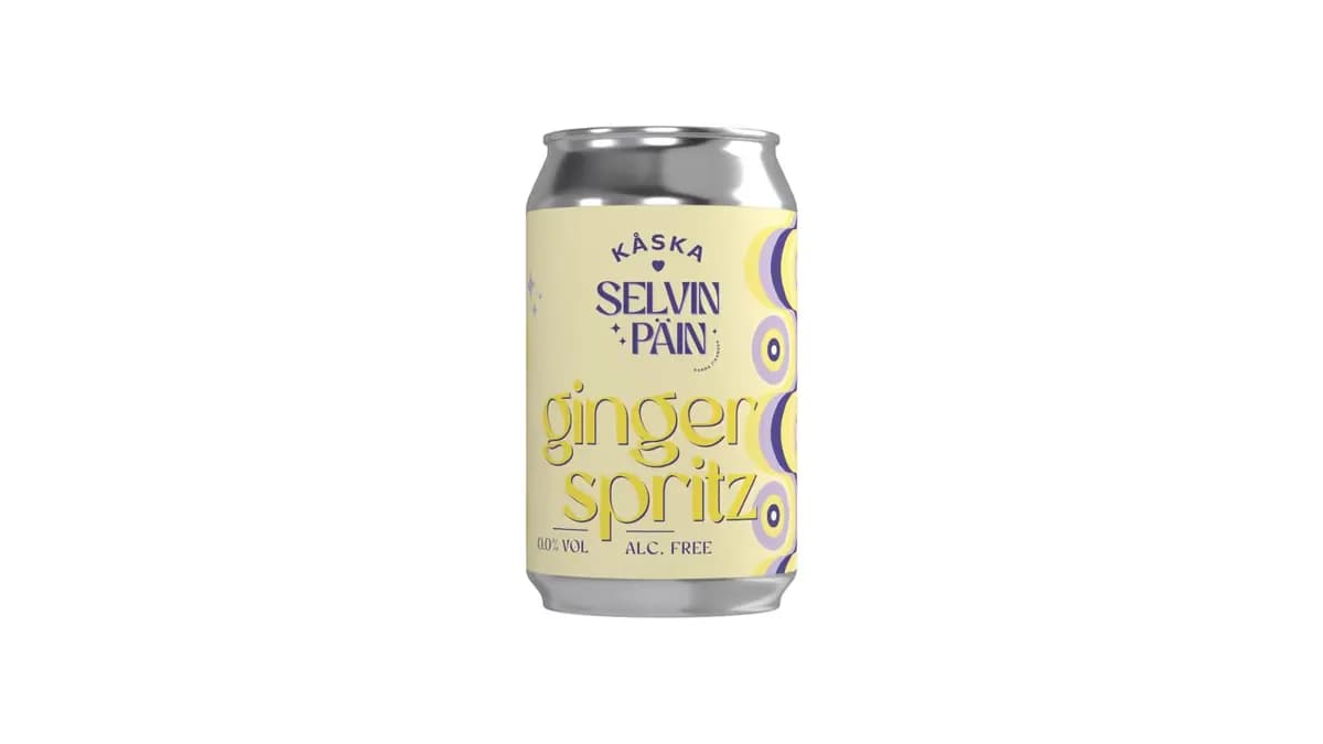Selvin Päin & Kåska Ginger Spritz 0,0% 330ml