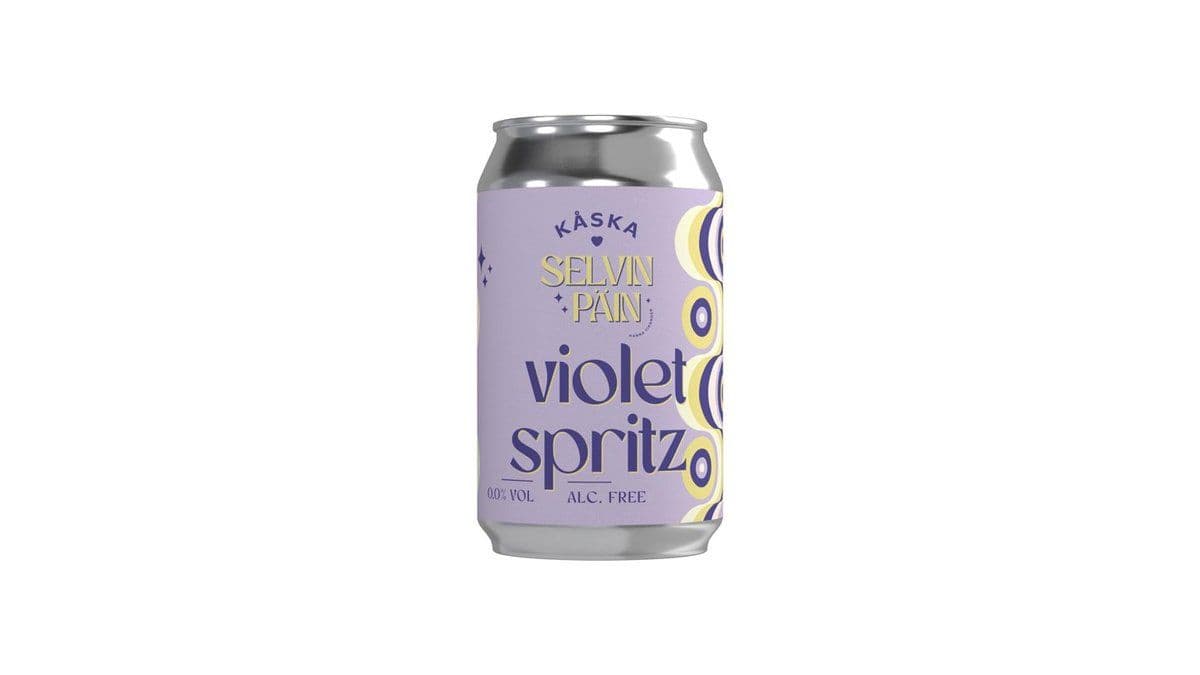 Selvin Päin & Kåska Violet Spritz 0,0% 330ml