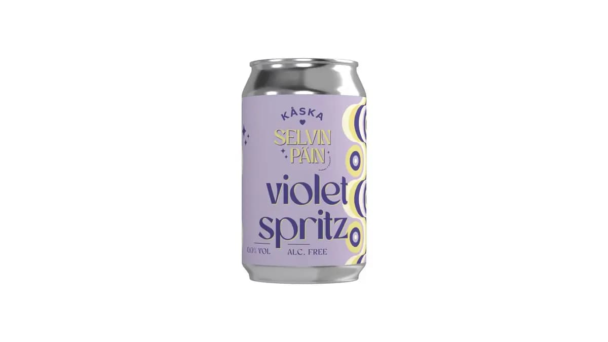 Selvin Päin & Kåska Violet Spritz 0,0% 330ml