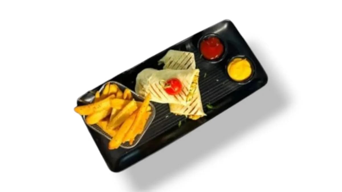 Shawarma-rulla ateria