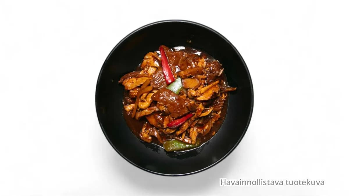 7. Härkää chilikastikkeessa