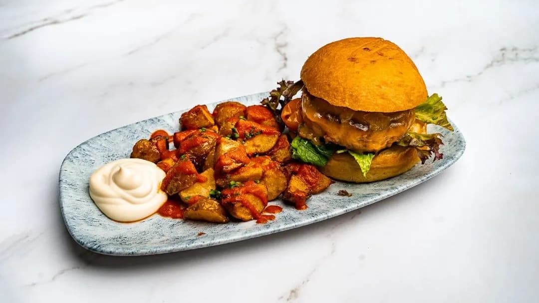 The Green Hippo Burger