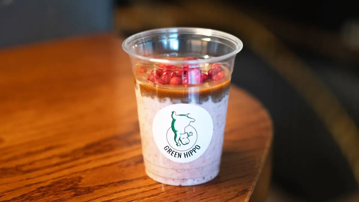 Puolukkatuorepuuro taatelikinuskilla (V,G)