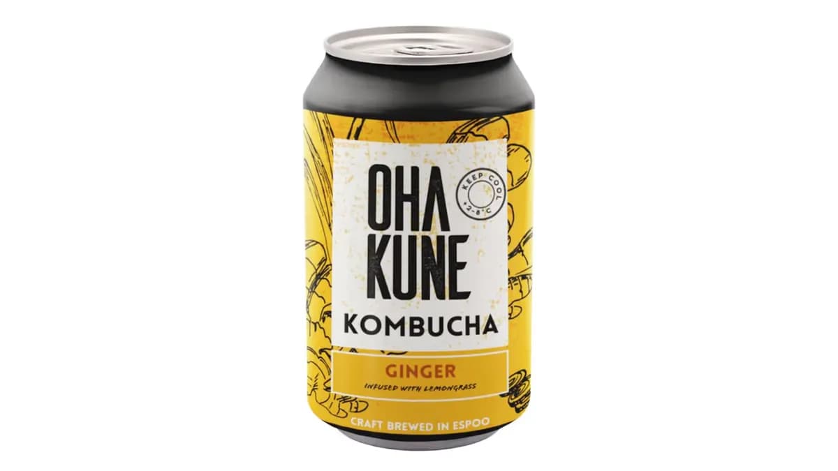 Ohakune Kombucha Ginger 0,33l
