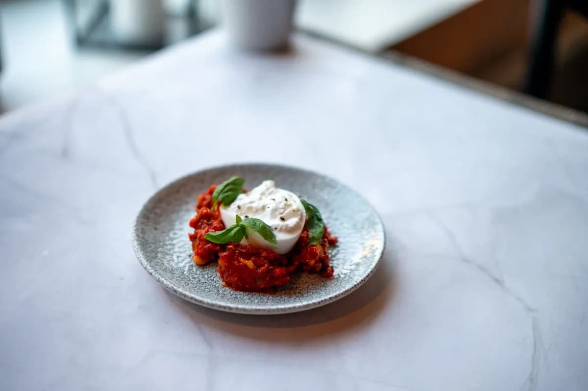 Burrata & Romesco
