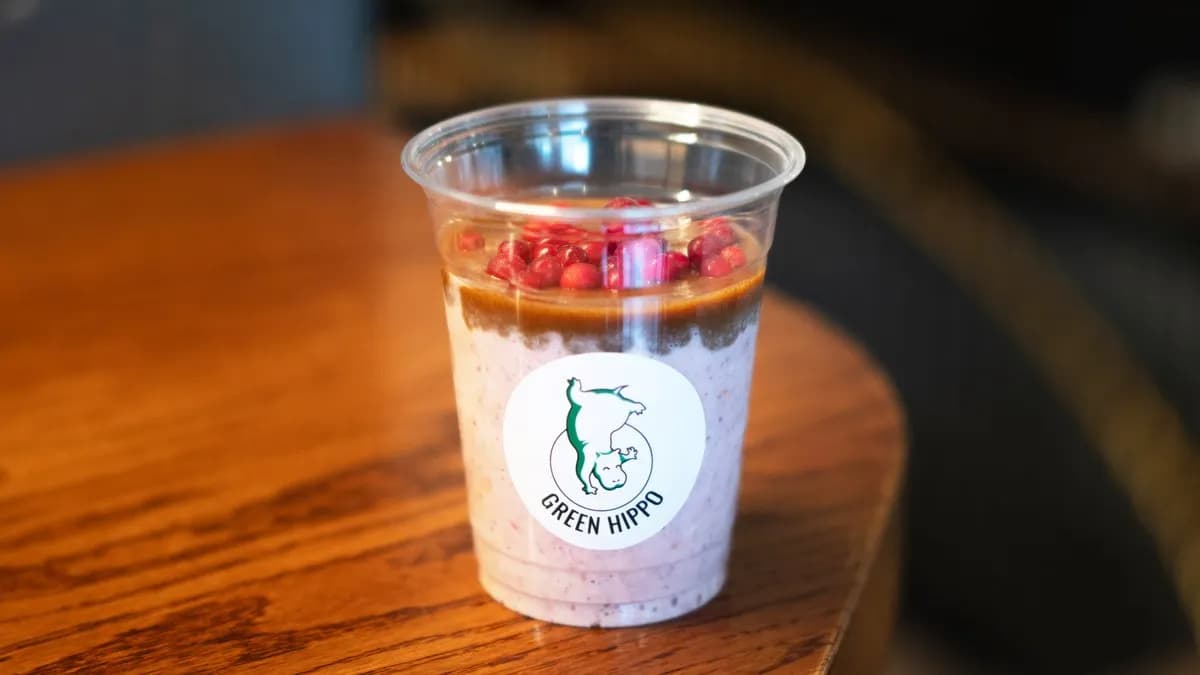 Puolukkatuorepuuro taatelikinuskilla (V,G)