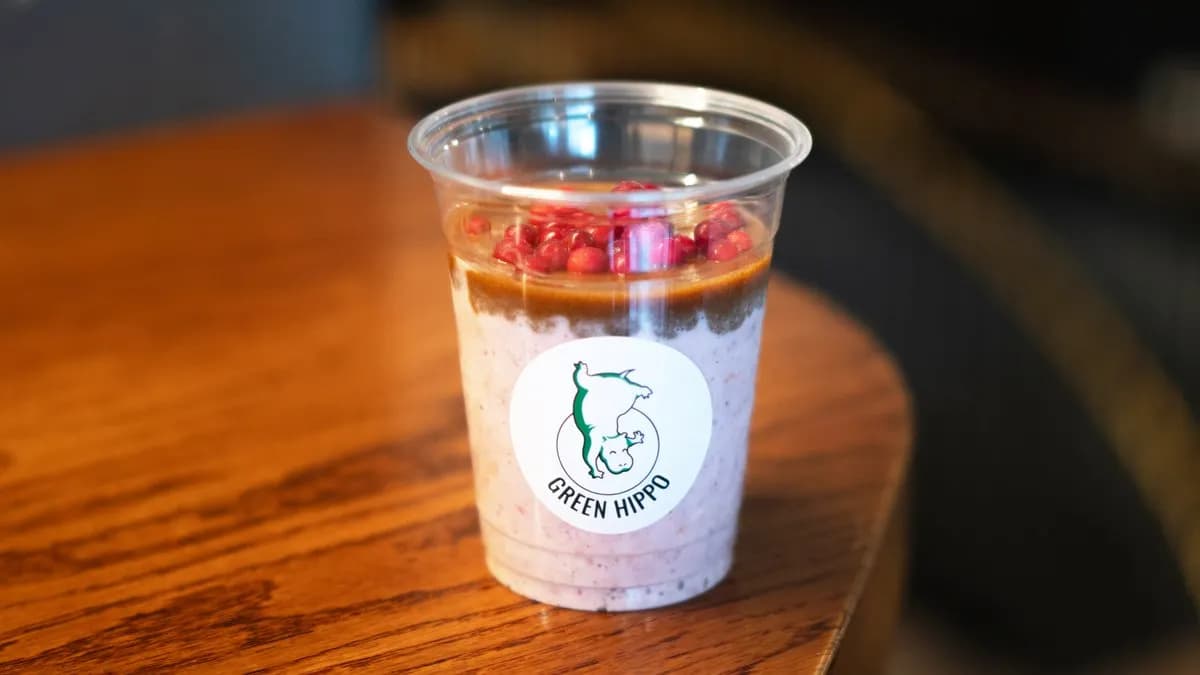 Puolukkatuorepuuro taatelikinuskilla (V,G)