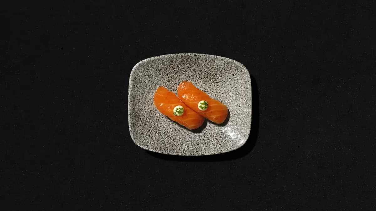 Teriyaki-lohi nigiri