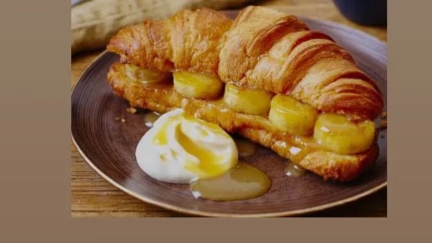 Croissants Caramel & Banana