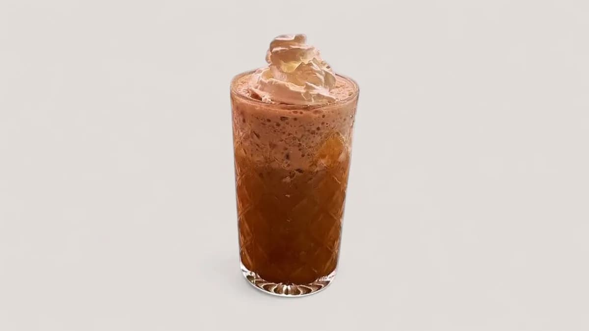 ‏Iced Coffee Frappé Caramel