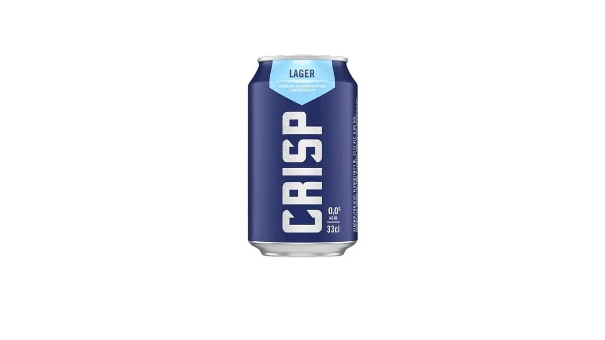 Koff Crisp alkoholiton vaalea lager olut 0 % 0,33 l