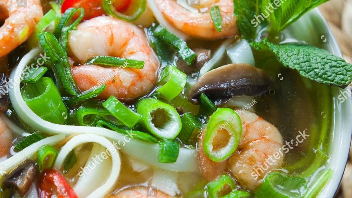 Shrimp Pho Soup