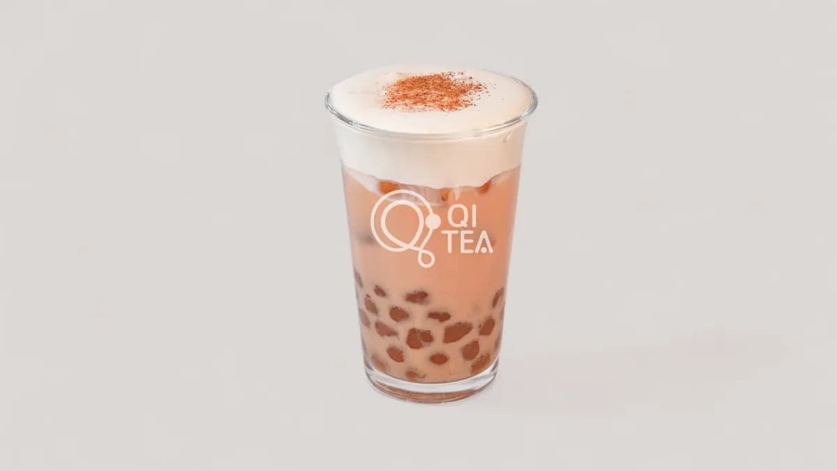 Pumpkin Spice Bubble Milk Tea