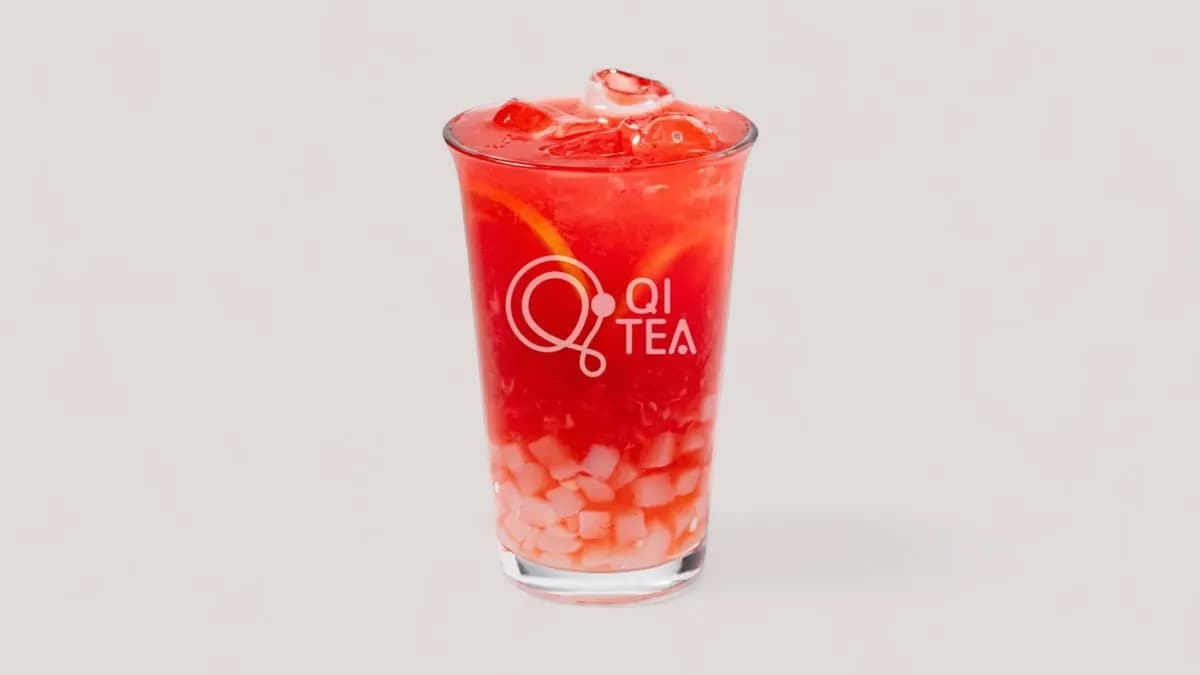 Strawberry Tea w. Coconut Jelly