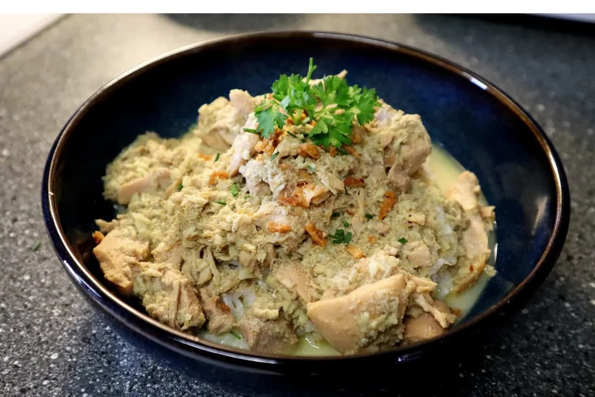 Rendang with chicken