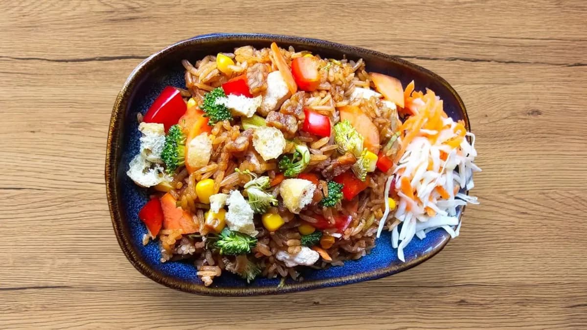 Nasi goreng vege/vegan