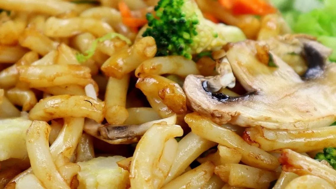 Fried noodles vege/vegan