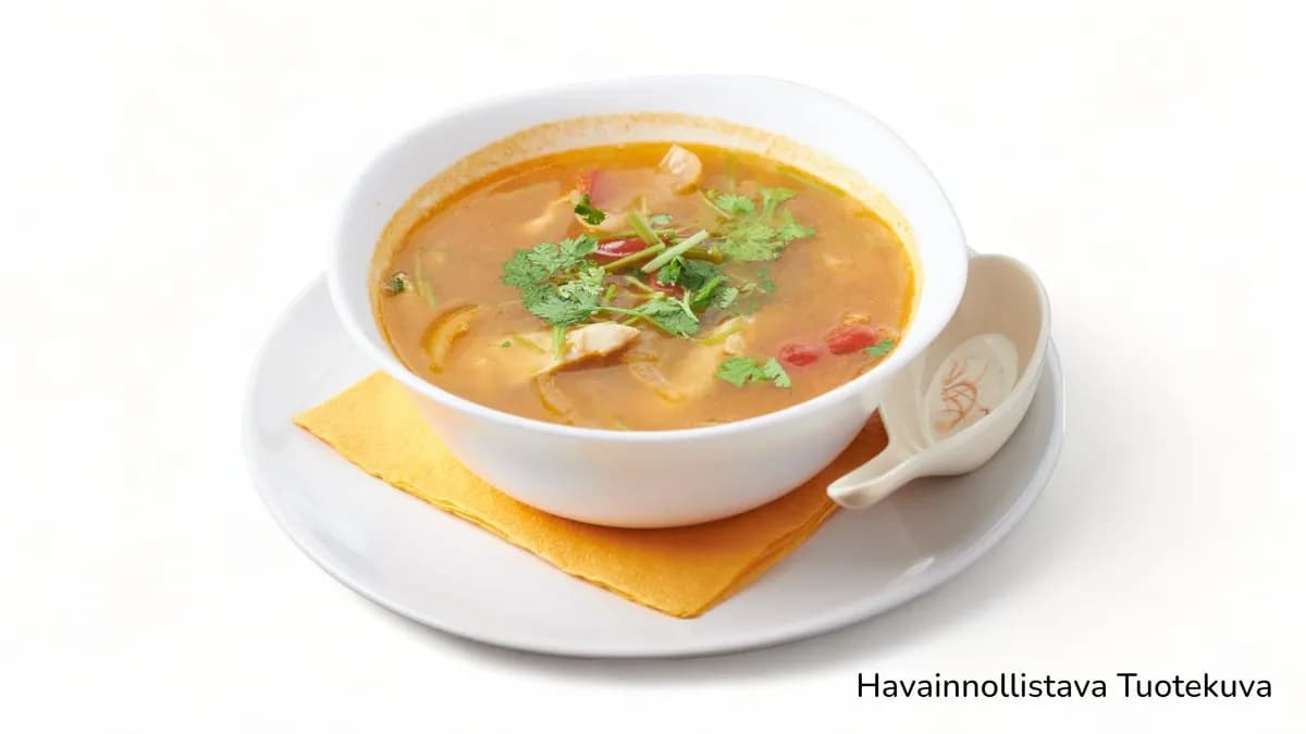 8. Katkarapu Tom Yam keitto