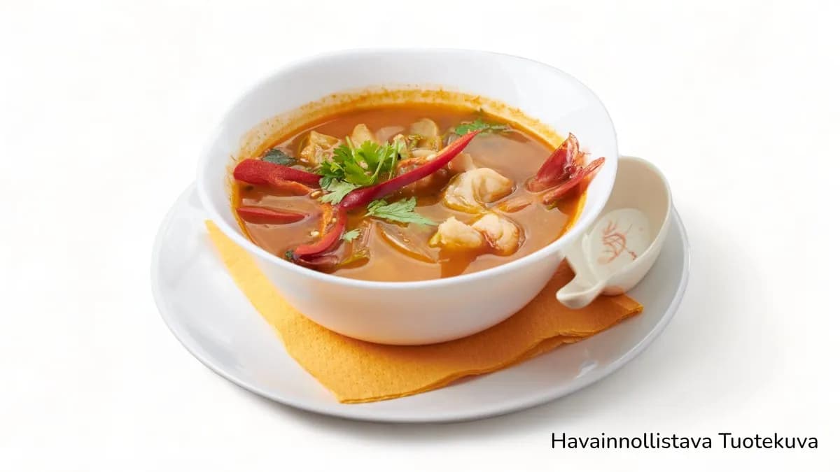 9. Lohi Tom Yam keitto
