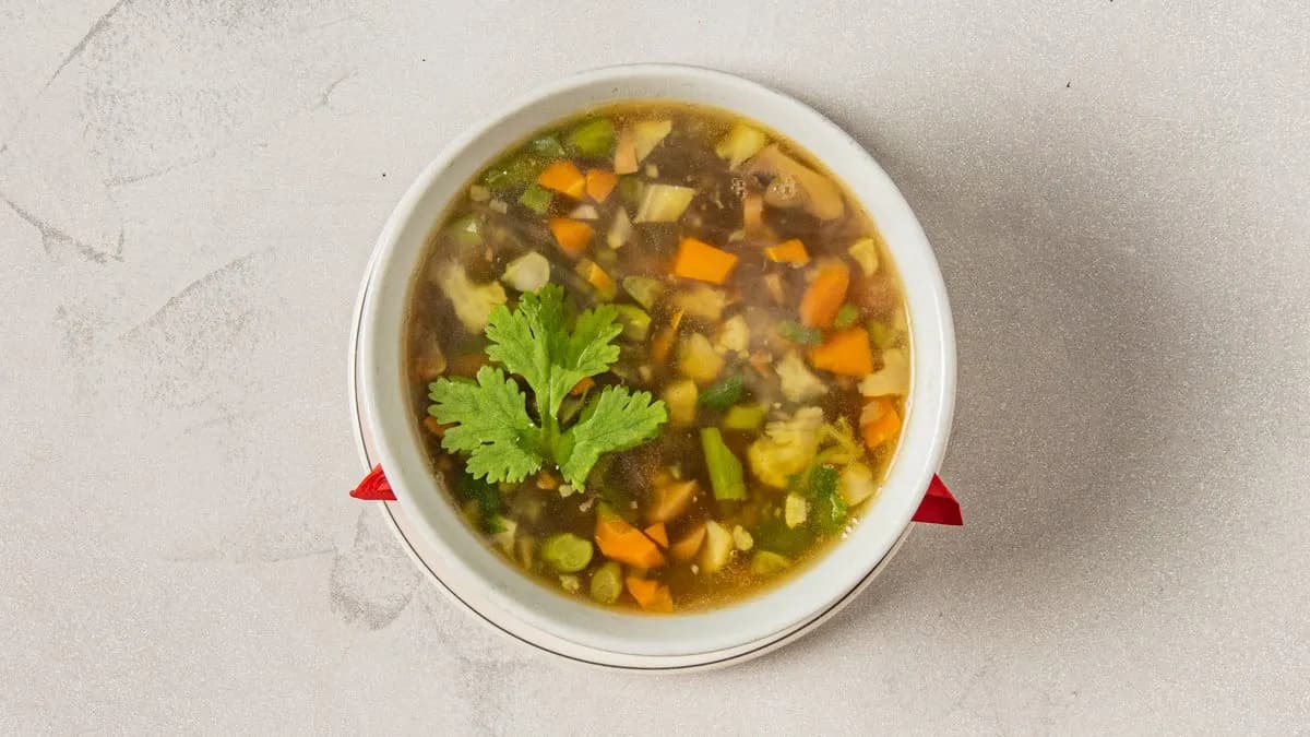 1. Sabjee Soup (VE, G, L)